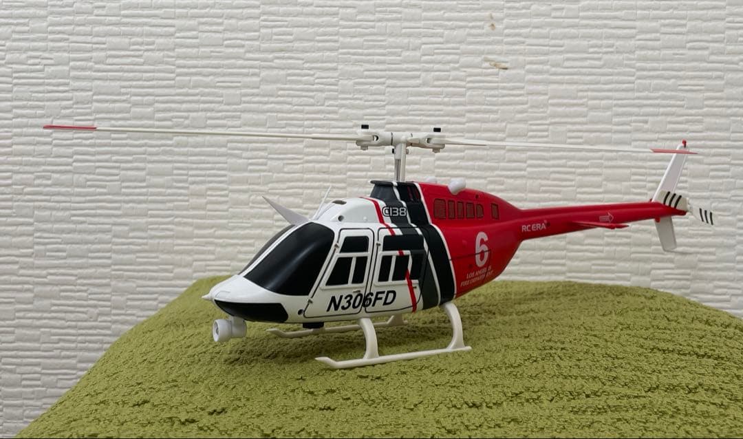 ERA ジェットレンジャー 6 軸ジャイロ　ラジコンヘリ　モード￼1か2を選択可