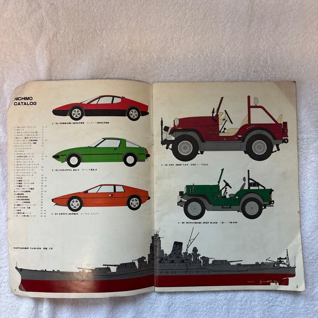 当時物】1980年 ニチモ カタログ　昭和レトロ