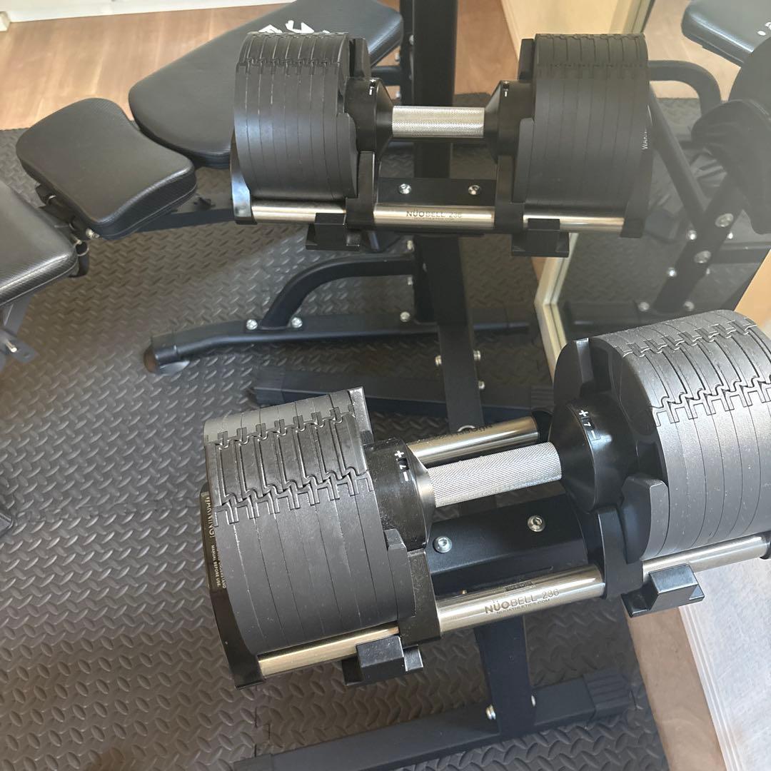 専用　NUO BELL 236 可変式ダンベル　36kg✖︎2 台有り　ヌオ