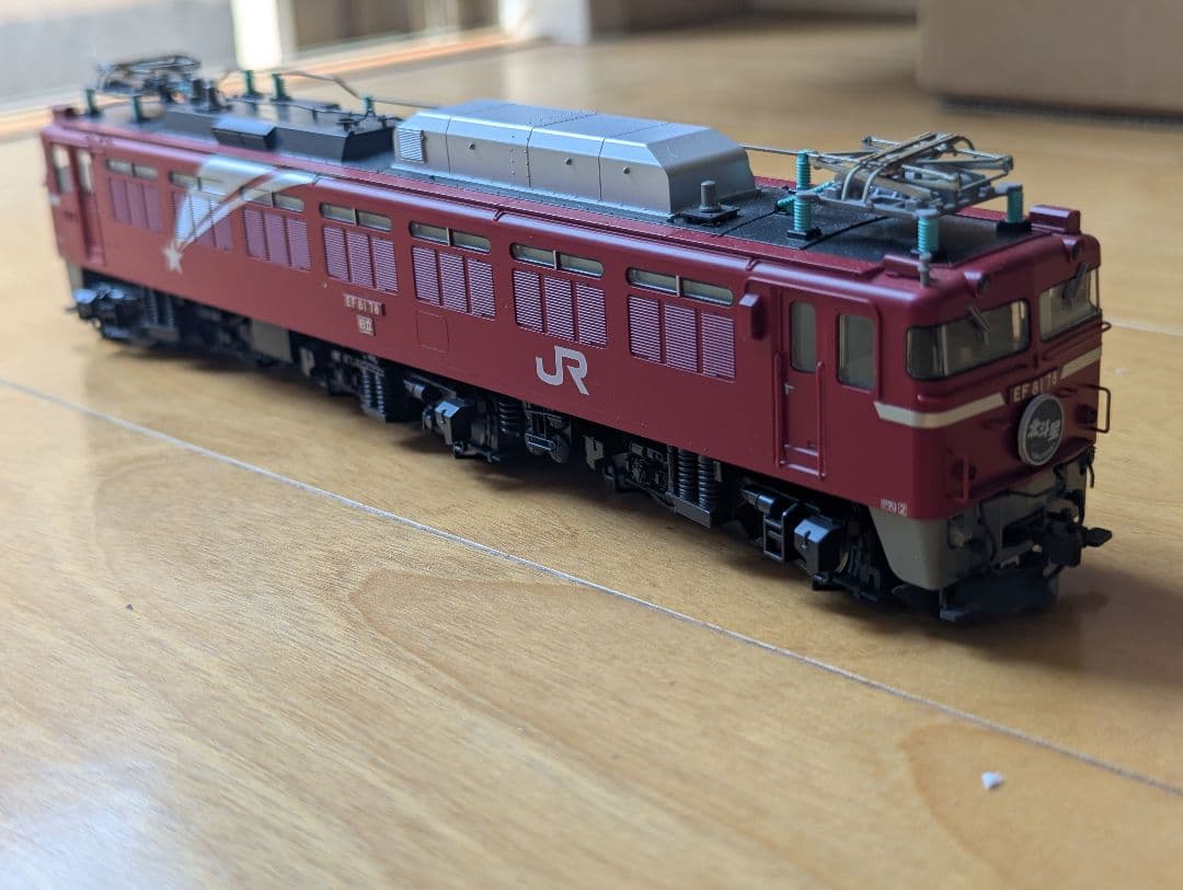 鉄道模型HOゲージKATO EF81北斗星色