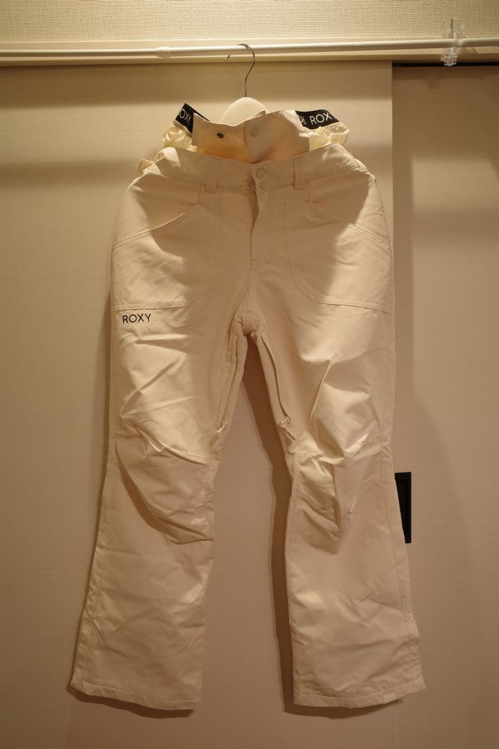 スノボウェア上下セット　ROXY ホワイト 　Mサイズ　定価6万