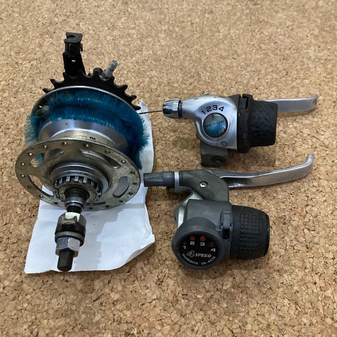 内装変速機 SG-4R41 シフター一体型右ブレーキレバー付き 激レア補修