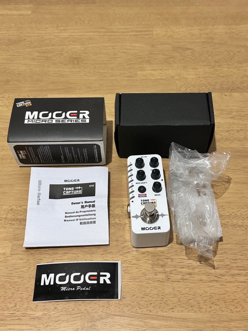 ギター MOOER Tone Capture GTR