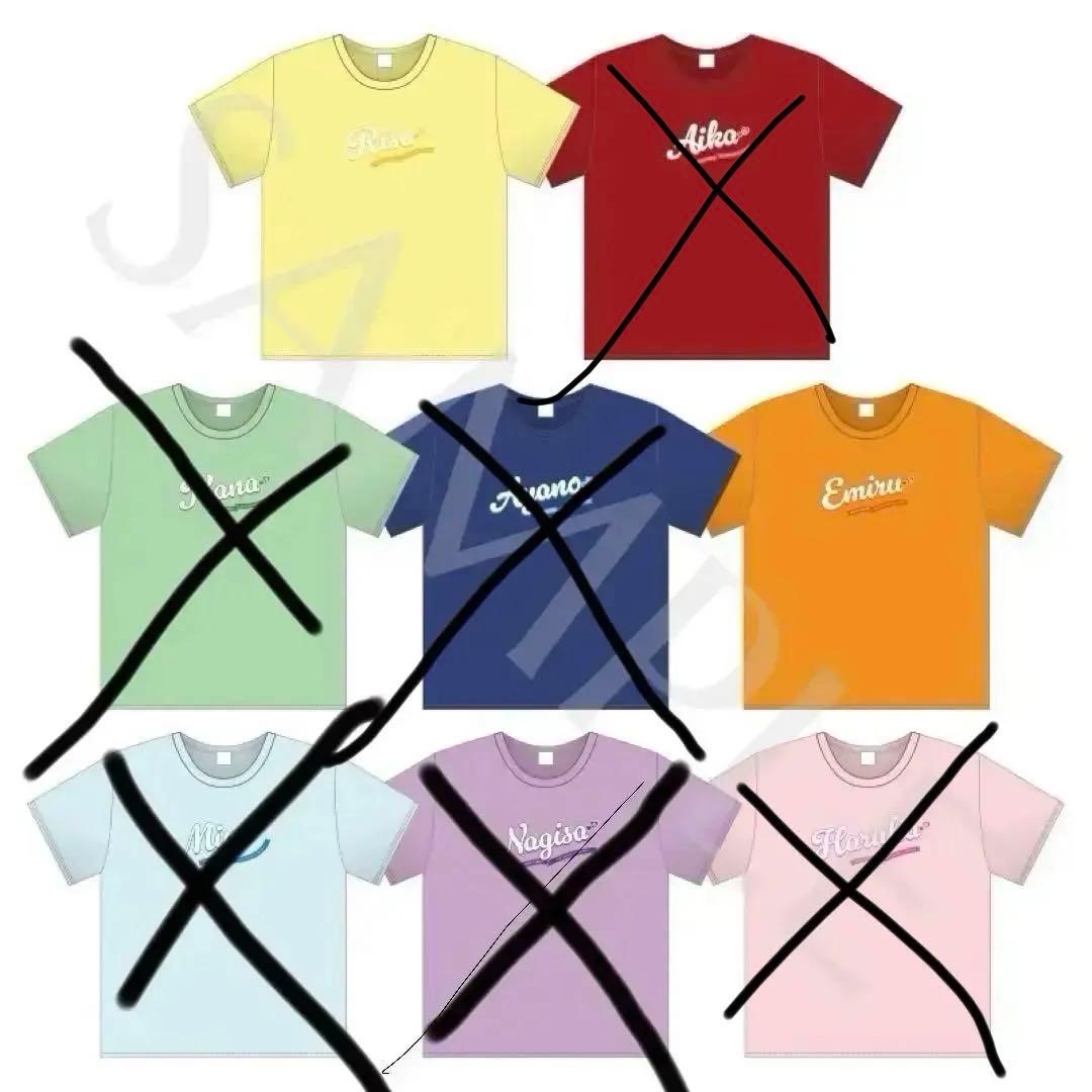 CUTIESTREET 推しアピ Tシャツ 桜庭 川本 増田 古澤 佐野