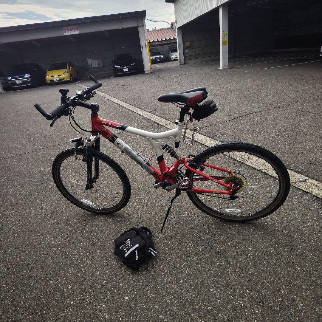 GT マウンテンバイク 赤/白 26インチ