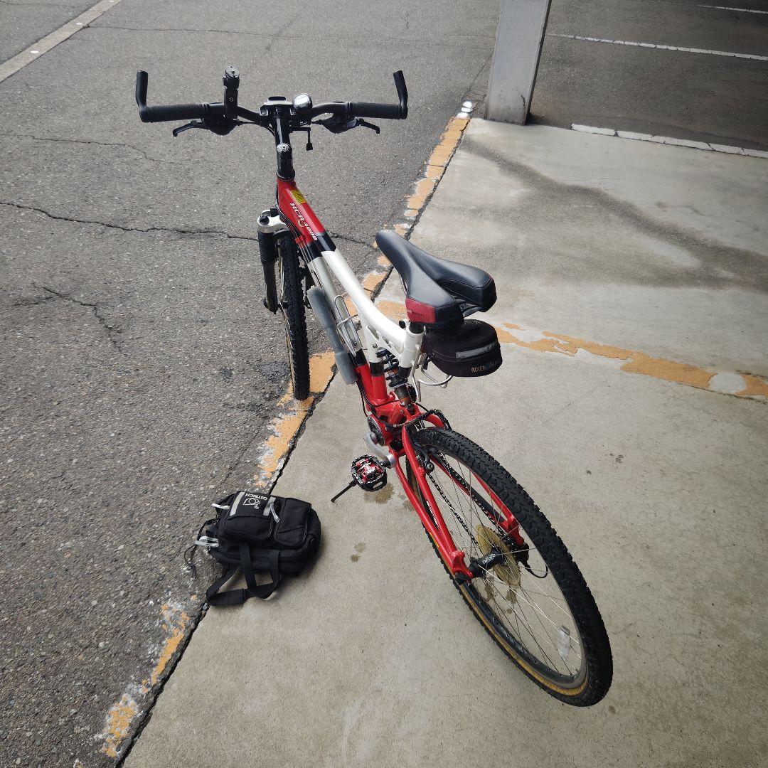 GT マウンテンバイク 赤/白 26インチ