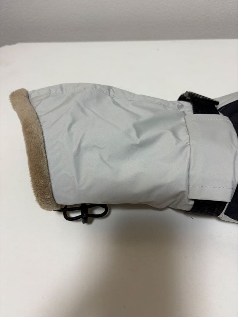 イタグレPippino ボンバーヒートジャケット ライトグレー×ブラック美品 M