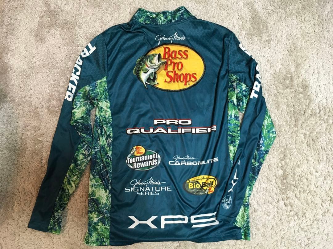 BASS PRO SHOPS フィッシングシャツ グリーン M（L）