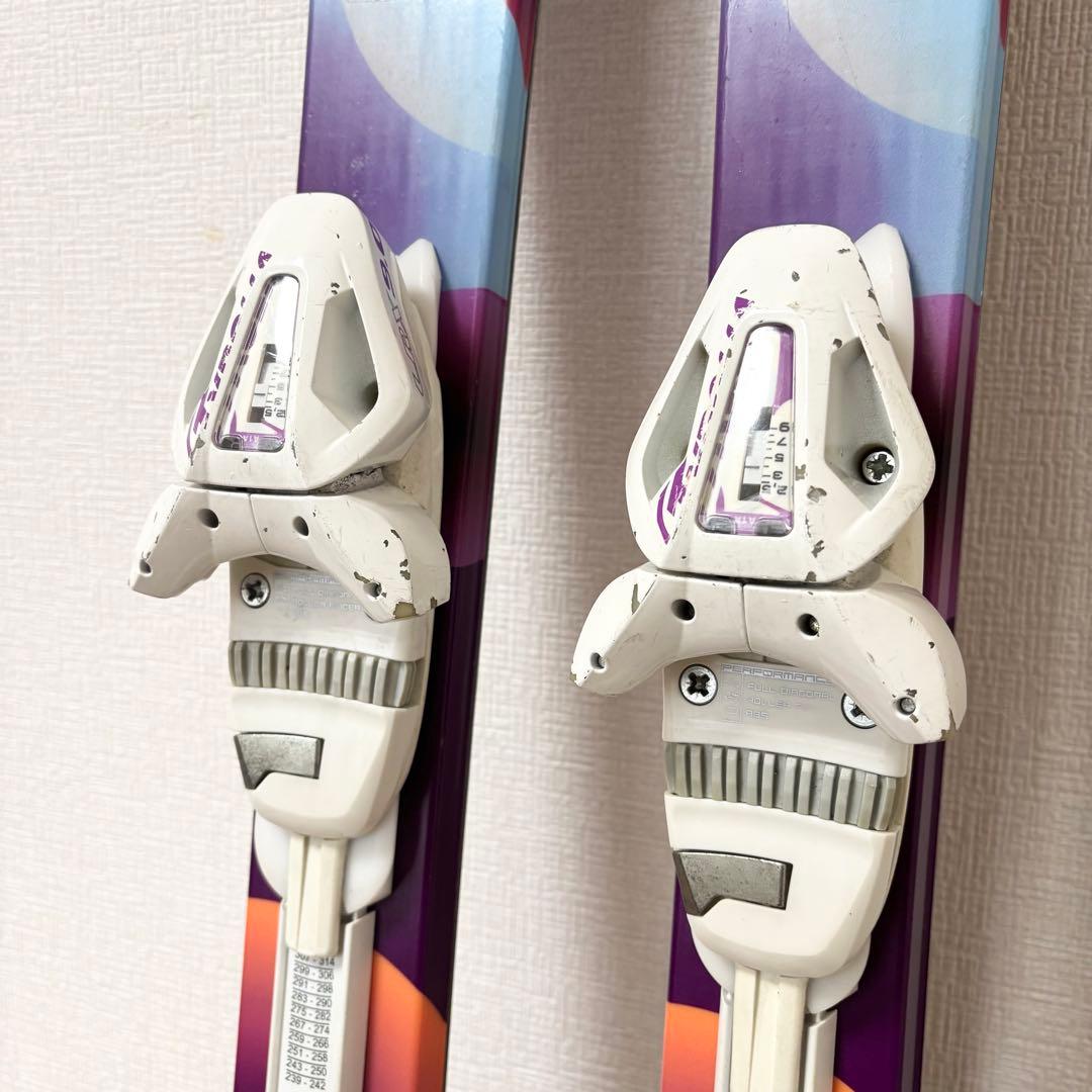 ■HEAD■女性用スキーセット■板149/靴24-24.5/ストック110