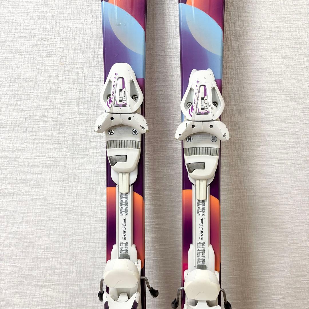 ■HEAD■女性用スキーセット■板149/靴24-24.5/ストック110