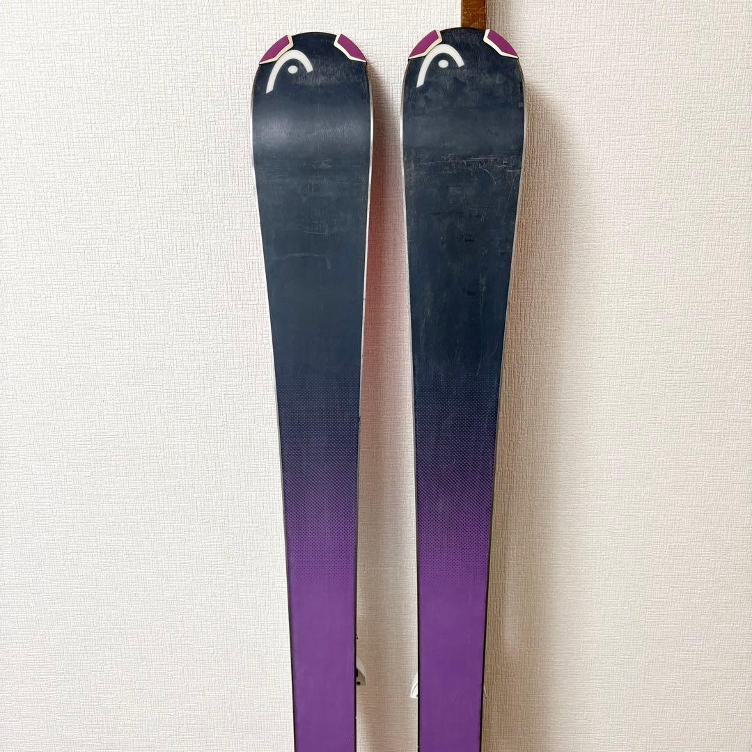 ■HEAD■女性用スキーセット■板149/靴24-24.5/ストック110