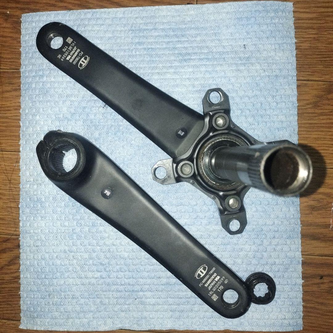 【希少】 SHIMANO DEORE XT FC-T8000 170mm