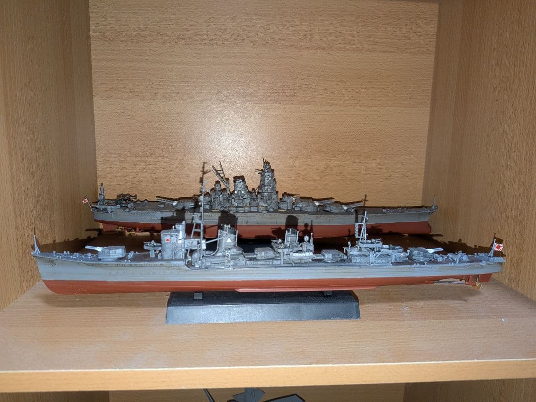 武蔵 雪風 艦艇 フジミ プラモデル 2隻