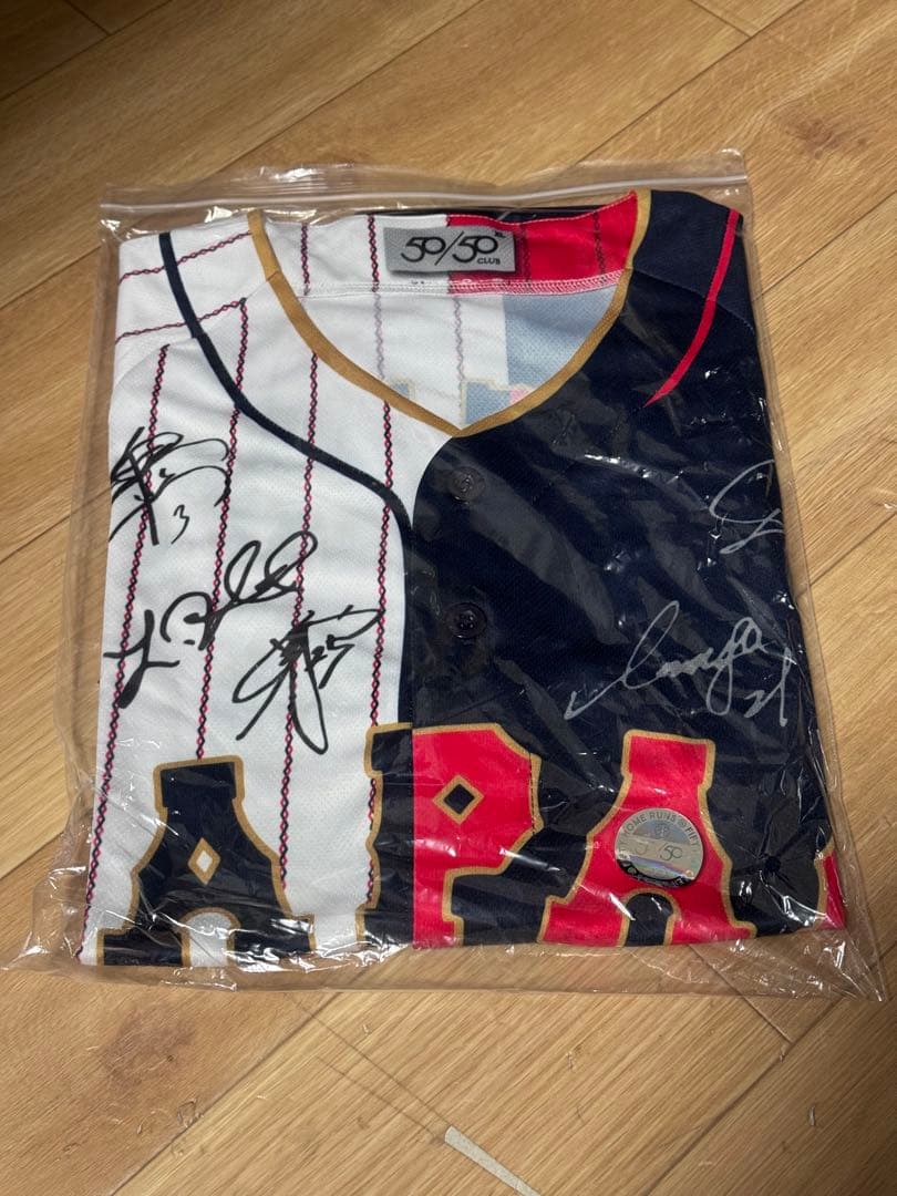 L*K様 非売品WBC 2023大谷翔平 日本代表 サインプリント ハーフユニフ