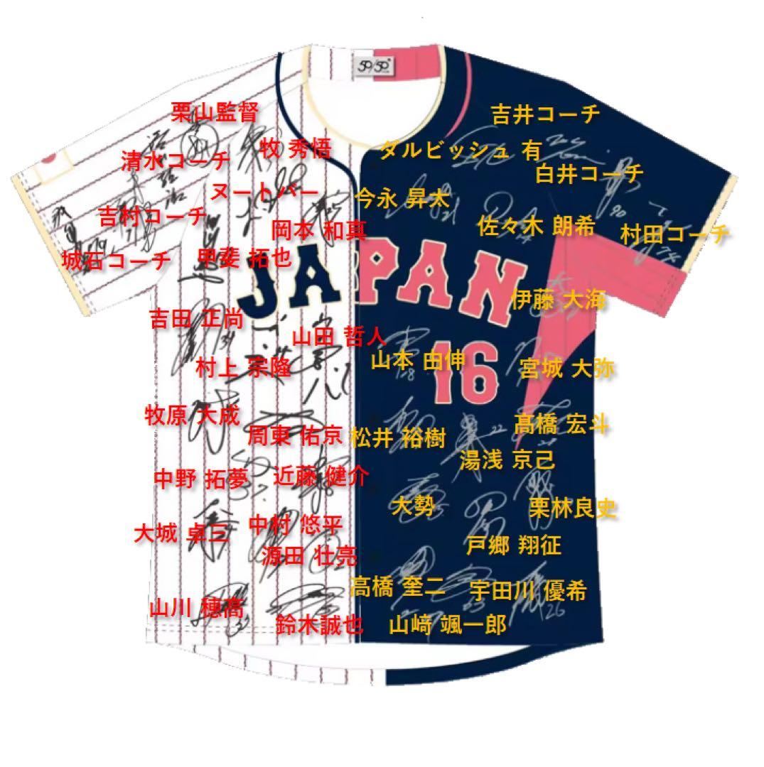 L*K様 非売品WBC 2023大谷翔平 日本代表 サインプリント ハーフユニフ