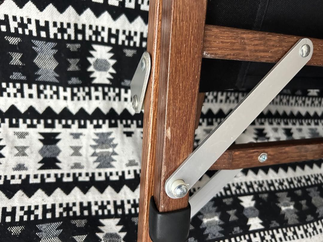 カーミットチェア同規格品 オーク材 ウォールナット 2脚セット