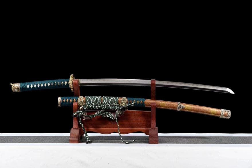 『徳川家康太刀』 日本刀 模造刀 居合刀 武士道 武蔵 鑑賞用 手鍛造打