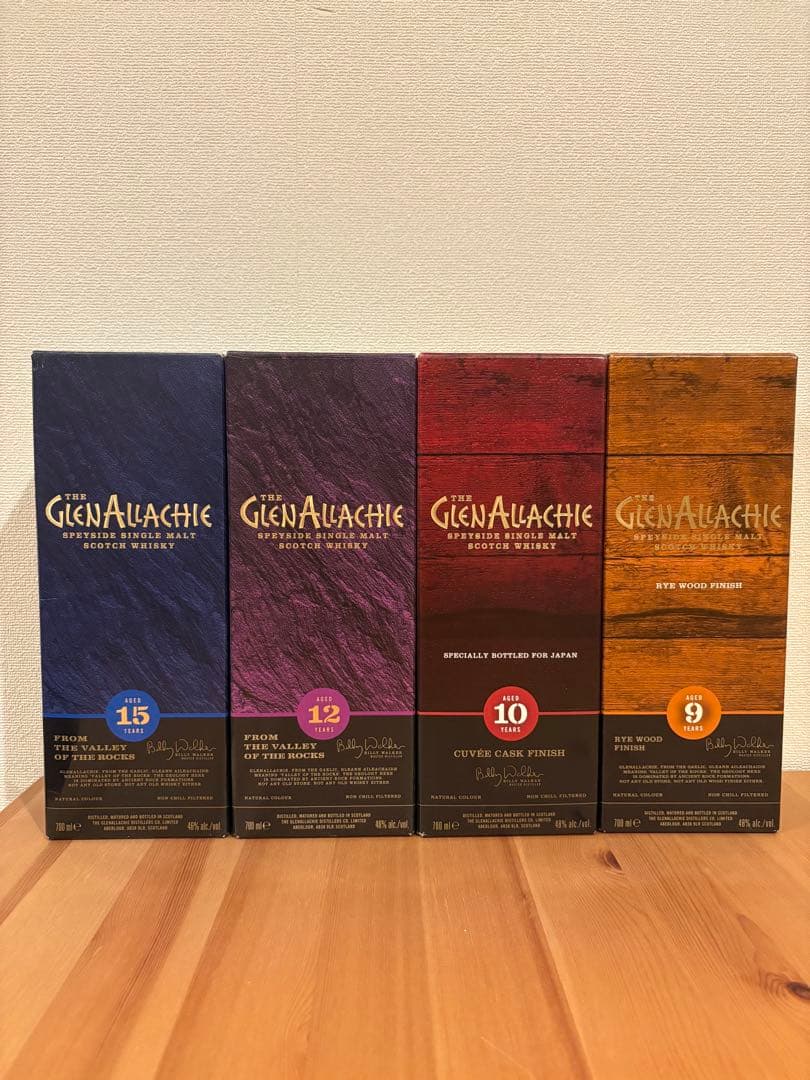 GlenAllachie グレンアラヒー　4本セット