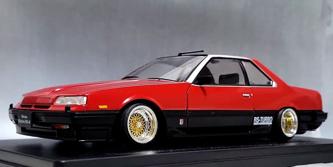 TAKE　1/24　スカイライン改　RS-X　鉄火面　メッシュ　深リム