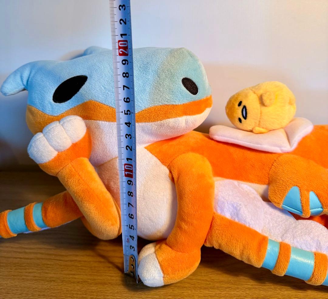 希少！タグ付き ティガレックス×ぐでたま ぬいぐるみ モンスターハンター コラボ