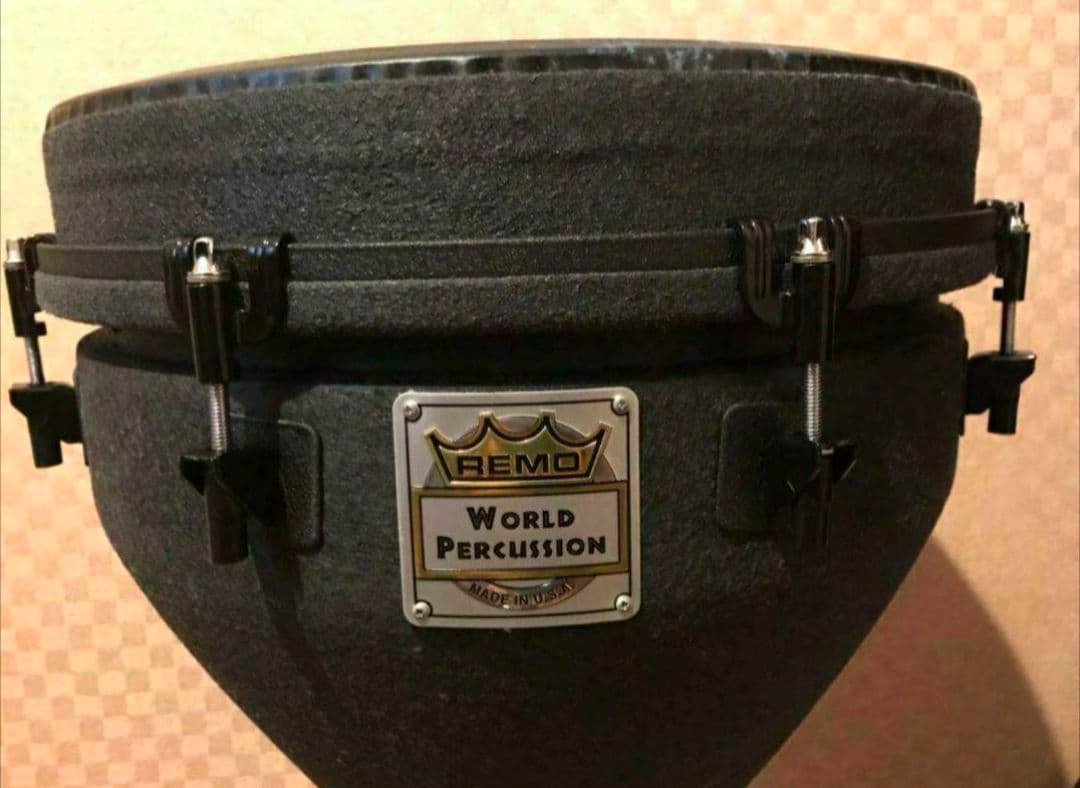 REMO ジャンベ ブラックアース 14インチ DJ-0014-BE