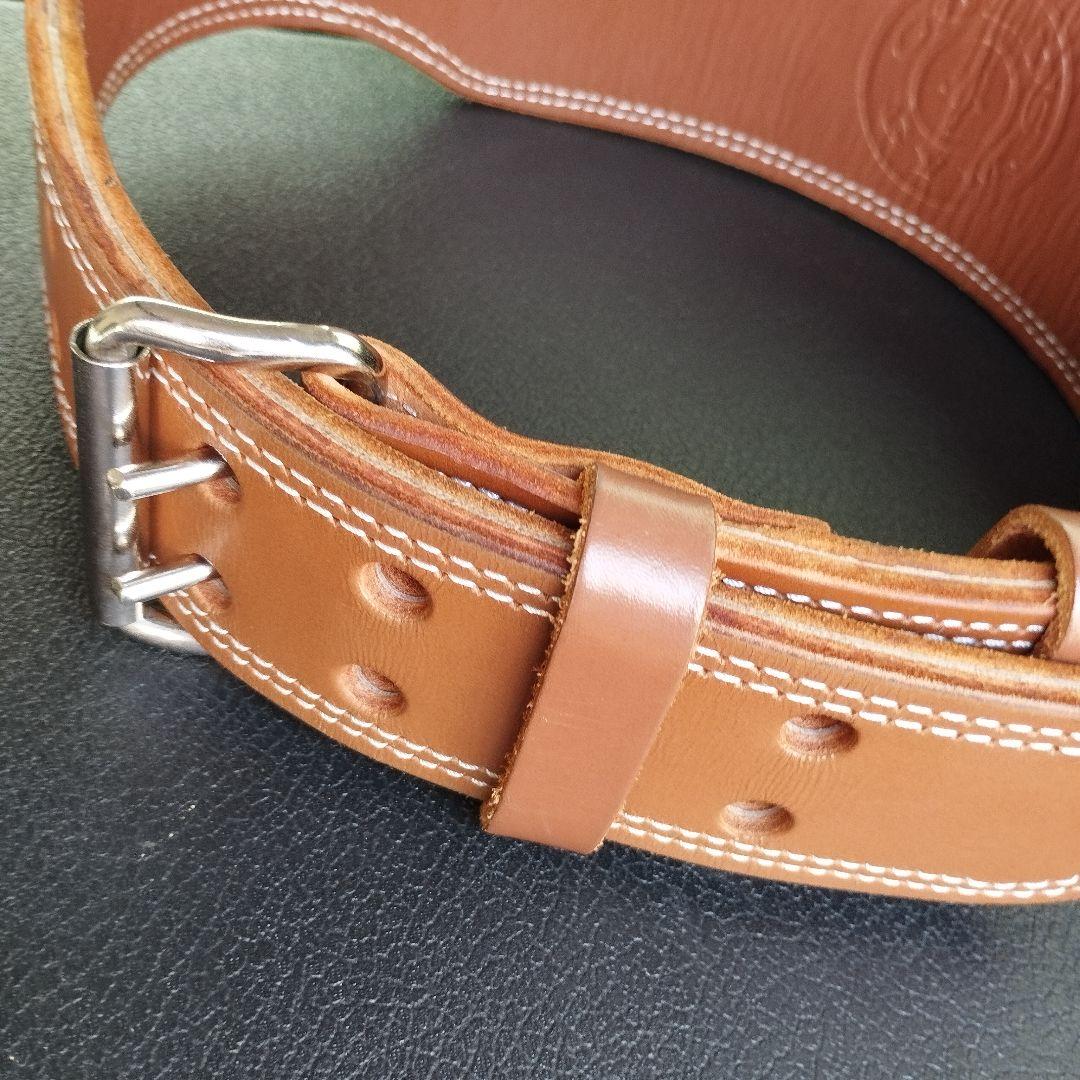 ゴールドジム プロレザーベルト Lサイズ