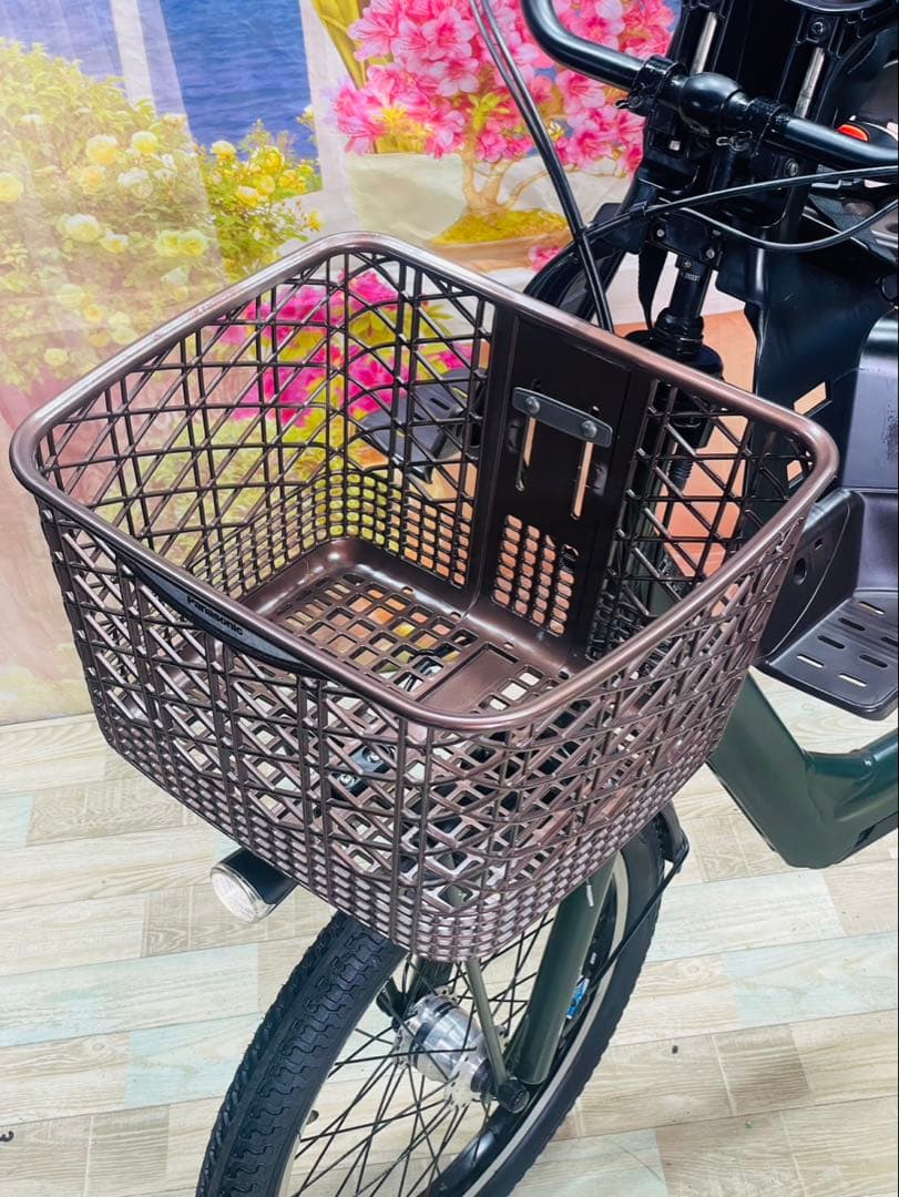 ⭐️新品バッテリー⭐️ギュットアニーズ！パナソニック子供乗せ電動自転車Y3090