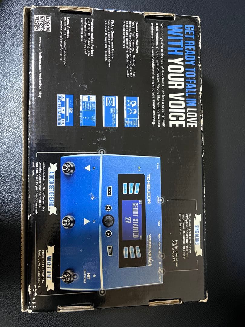 TC-HELICON VOICELIVE PLAY ボーカルエフェクター