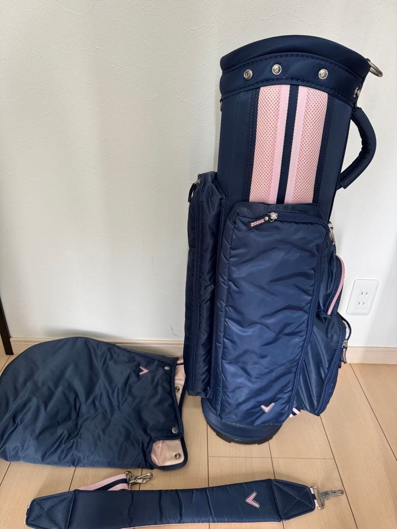 ネイビー ゴルフバッグ・キャディバッグ