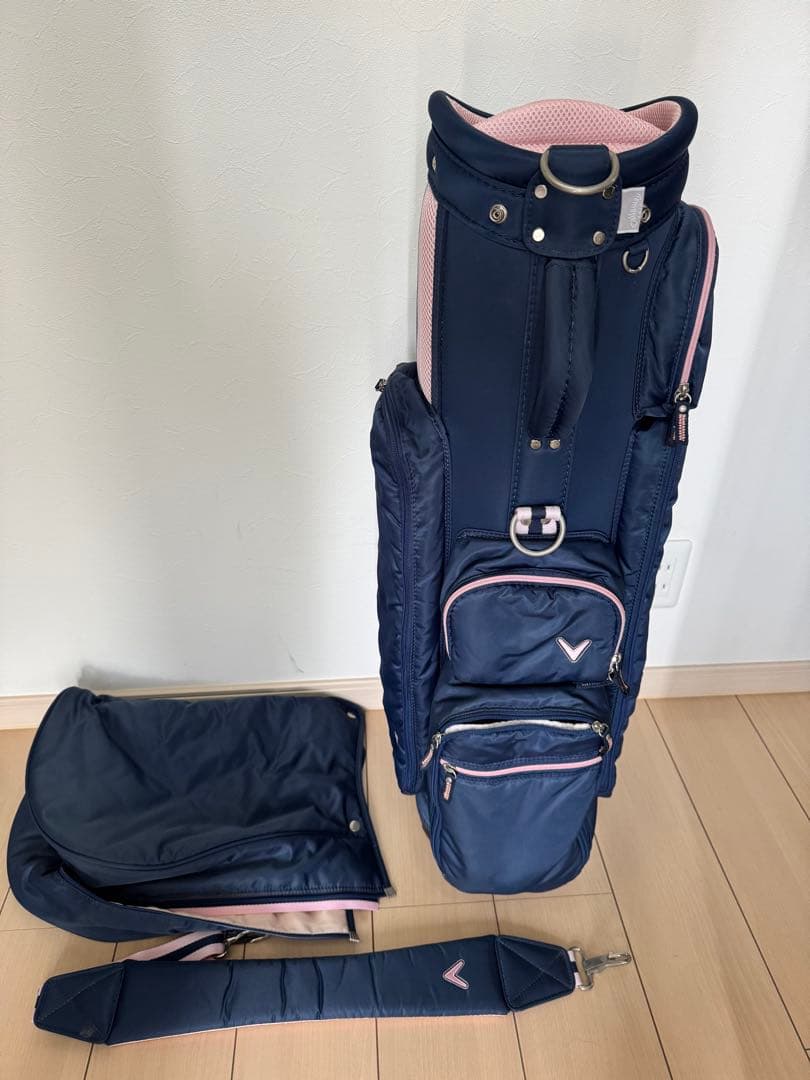 ネイビー ゴルフバッグ・キャディバッグ