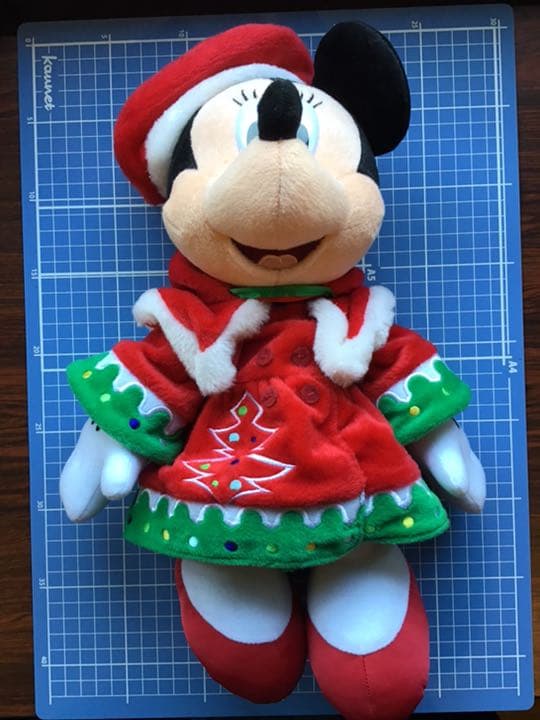ディズニー　クリスマス　ぬいぐるみ　2体　2011年
