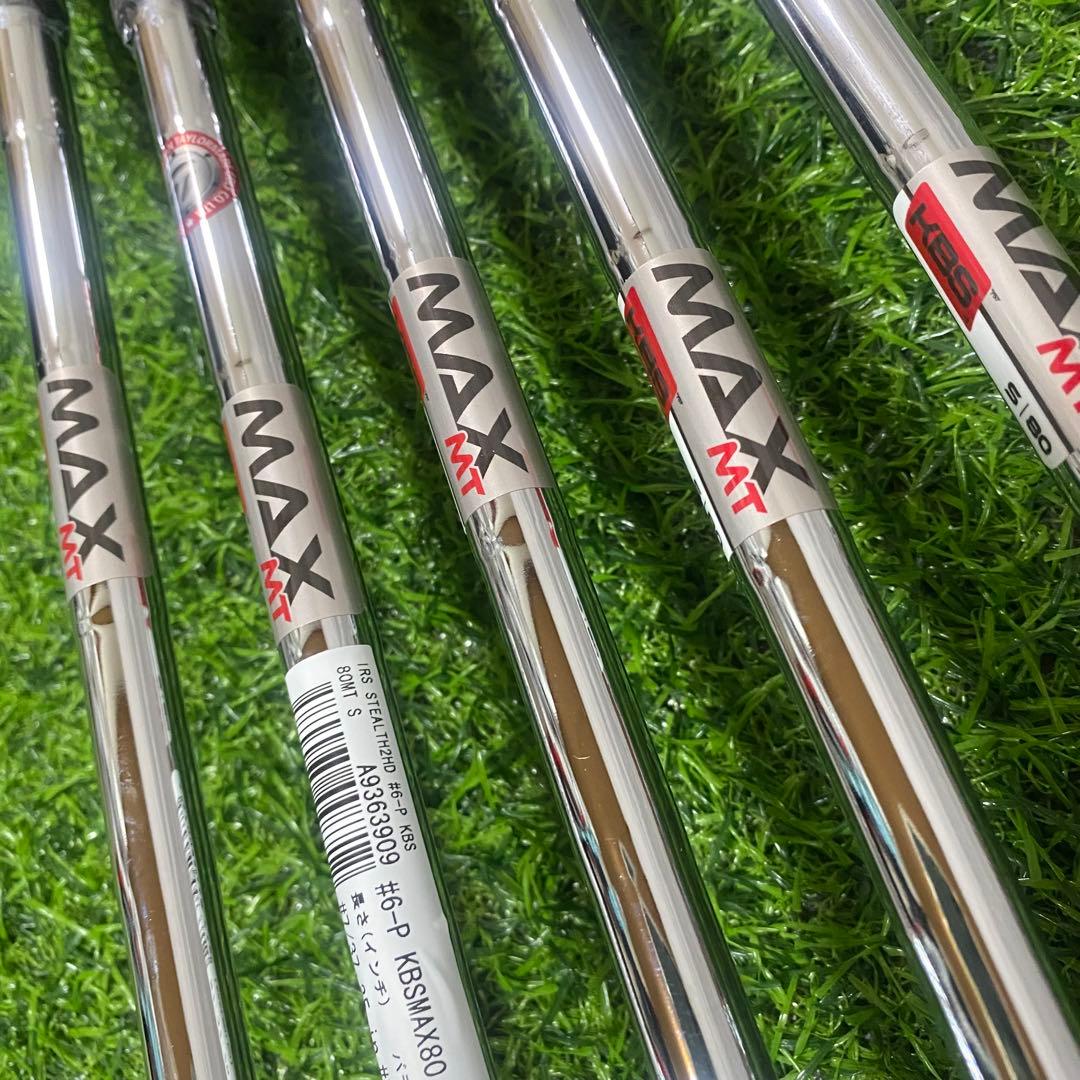 テーラーメイド ステルス HD アイアンセット 5本 右 S ゴルフクラブ 新品