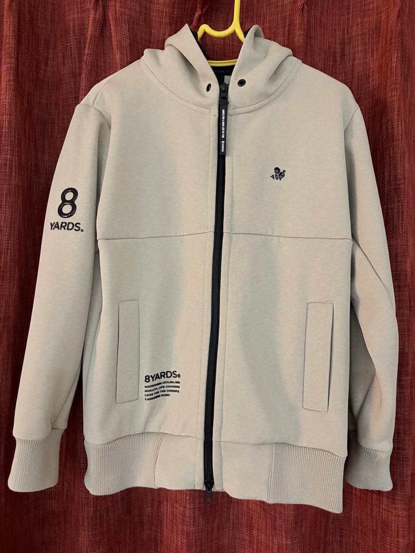 8YARDS モク　ビッグフーディー　ベージュ