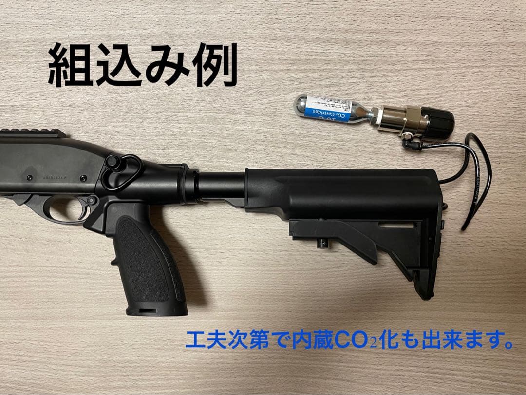 ラスト GI M870 ストック アダプター マルイ互換 QDアダプター付