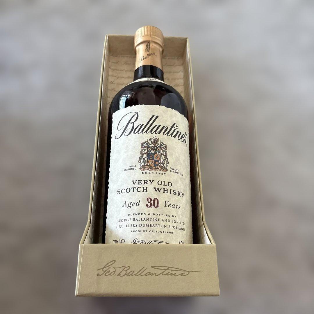 ウイスキー Ballantine's VeryOld ScotchWhisky30Years