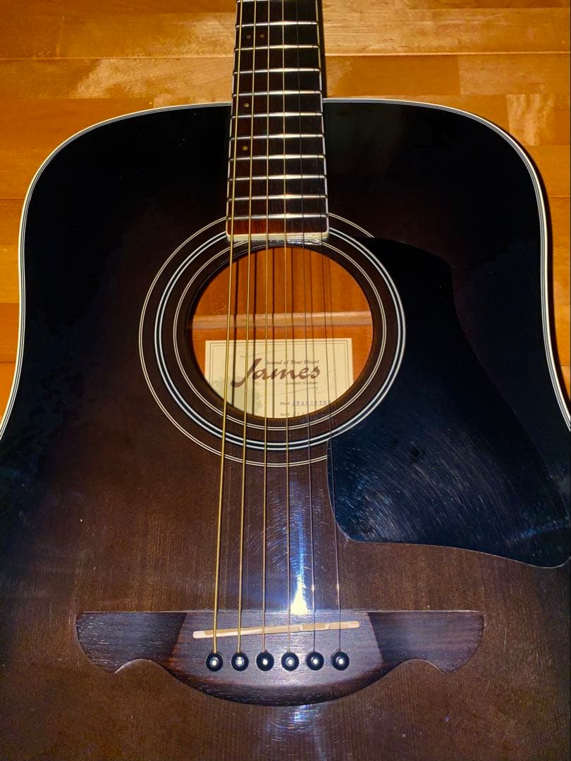 こまるJames JD400TBK トップ単板でバランス良い鳴り超美品！