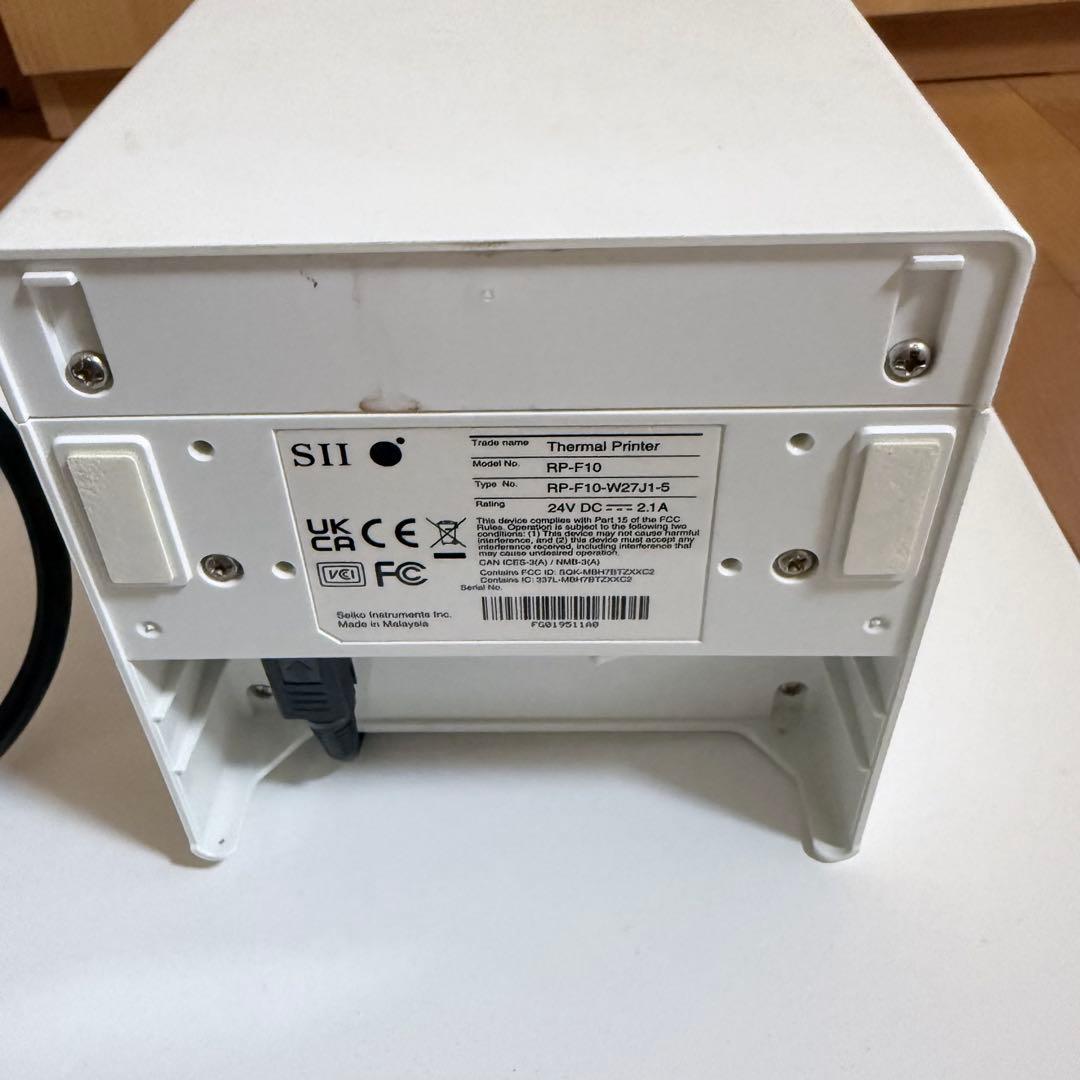 中古■SII　セイコー サーマルプリンター＆ドロアー■RP-F10　エアレジ対応