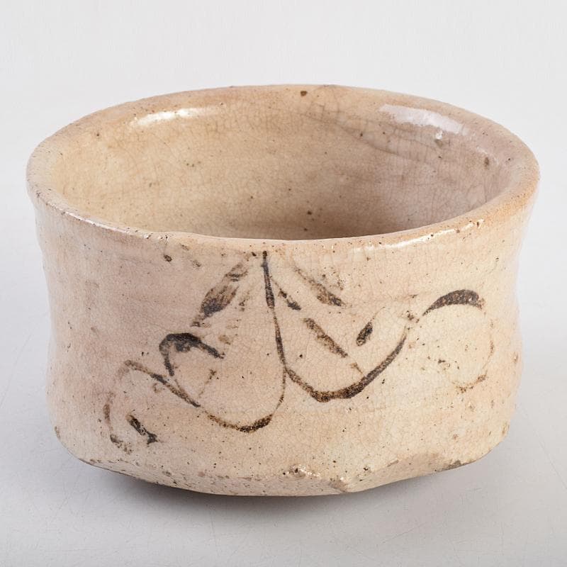 加藤唐九郎（一ム斎）作　古志戸窯　志野茶碗　銘白妙　清水公照極め箱　MR9413