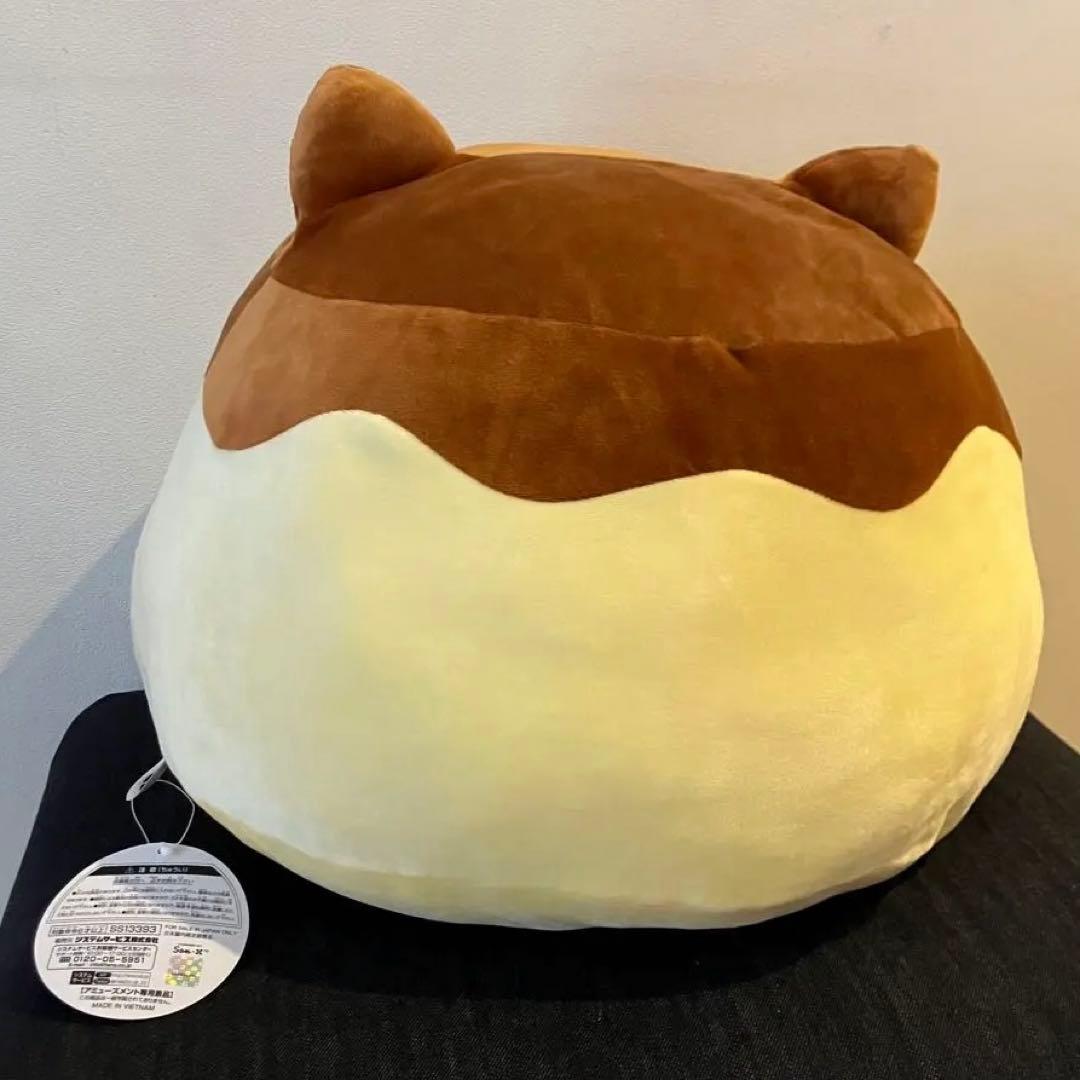 希少！ にゃんにゃんにゃんこ　もちもちプリン ぬいぐるみX L タグ付き