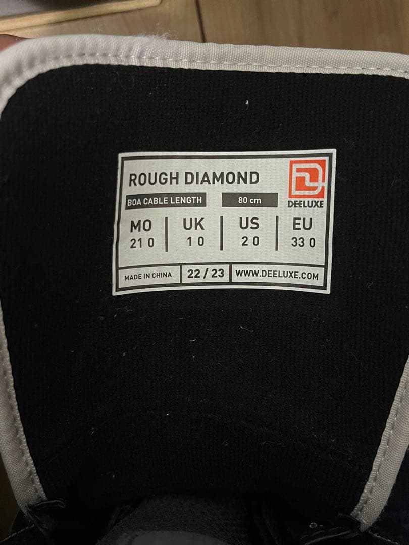 DEELUXE ROUGH DIAMOND 21cm子供用ブーツ