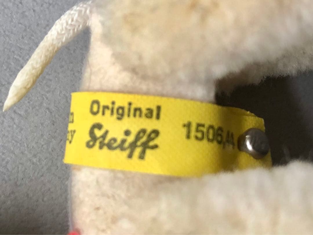 Steiff ポンポンプードル　ホワイト