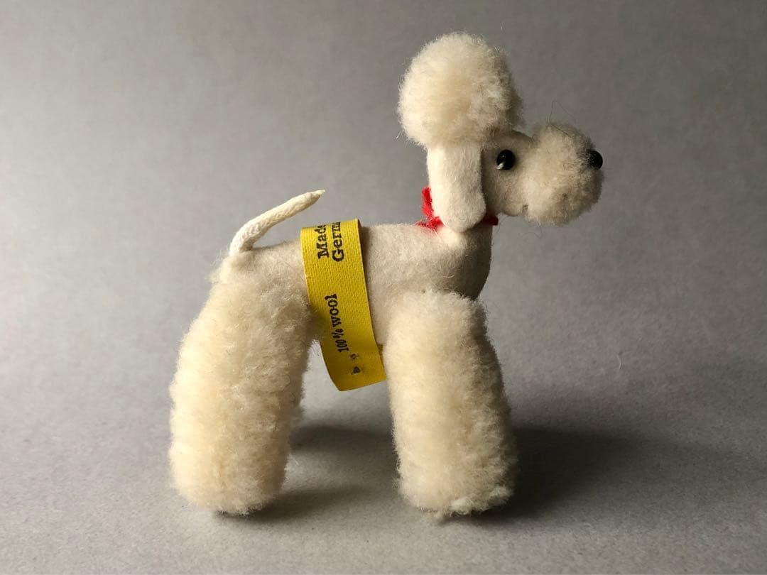 Steiff ポンポンプードル　ホワイト
