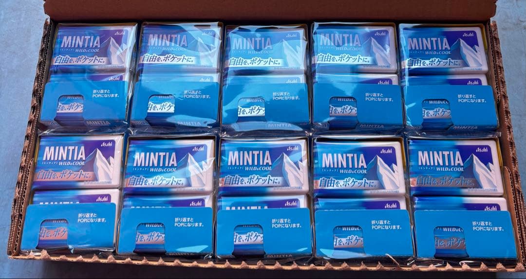 アサヒ　ミンティア ワイルド&クール　200個