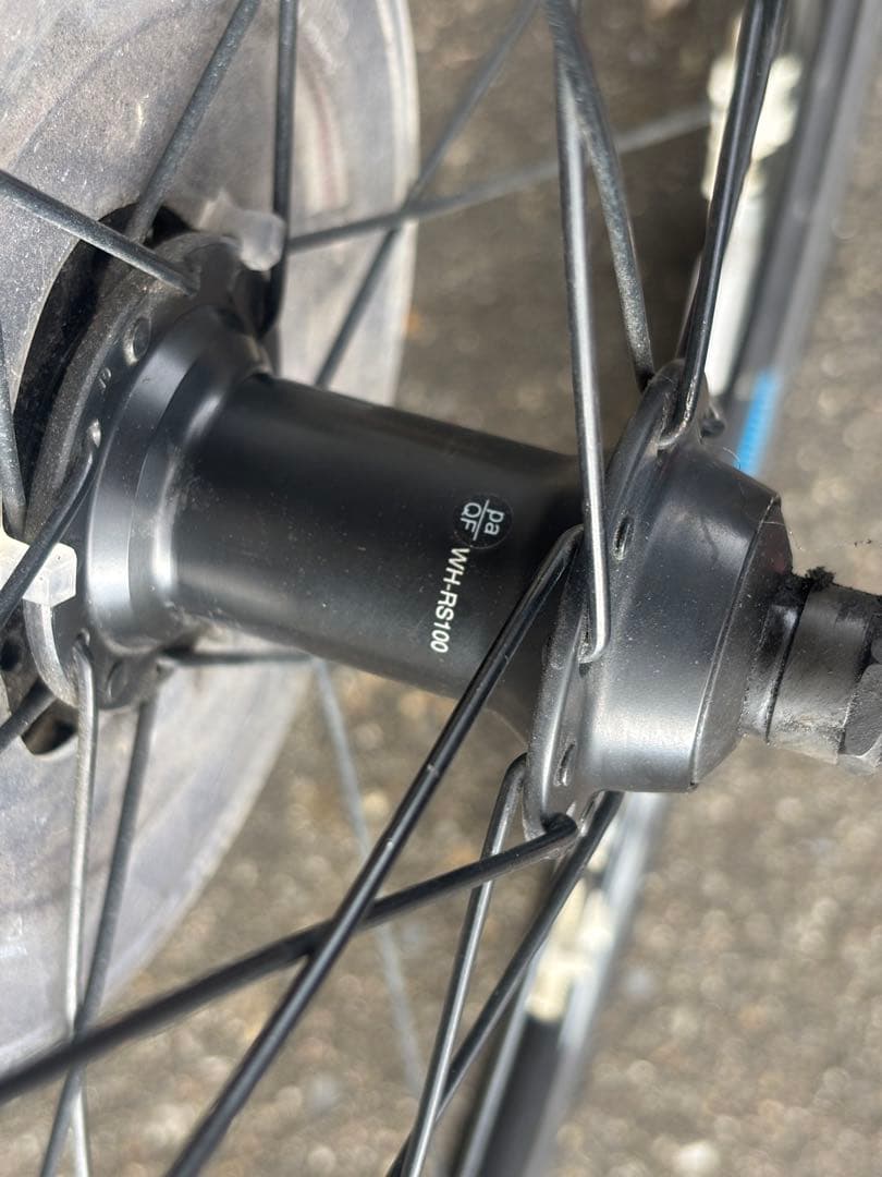 Shimano Wh-rs100 ホイールセット スプロケ付き