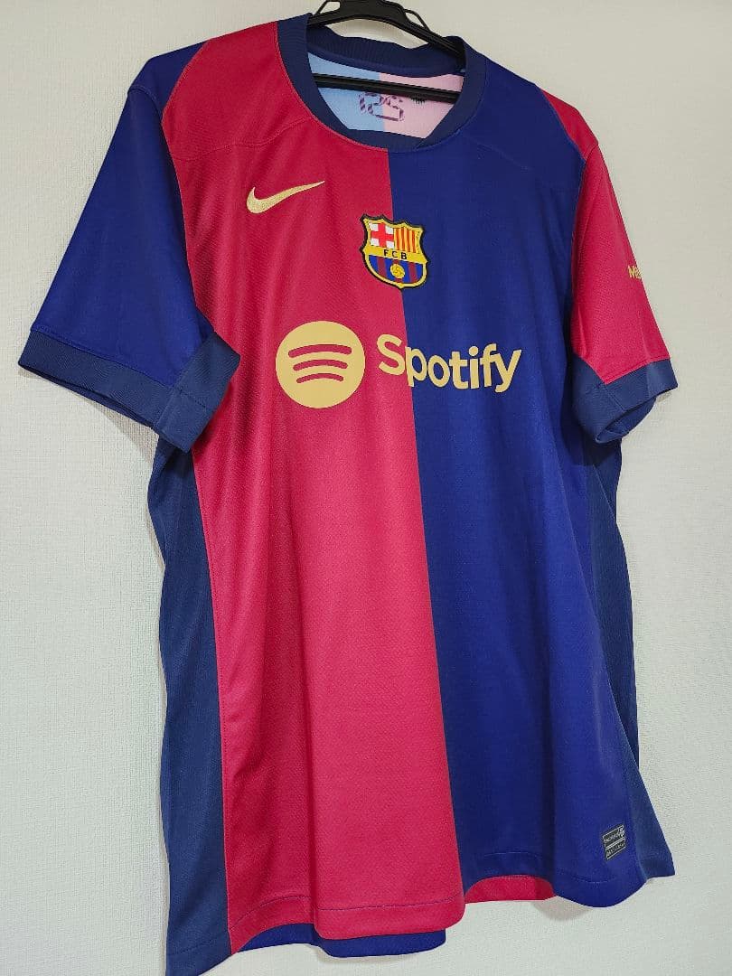 ヤマル サイン バルセロナ サッカー ユニフォーム 正規品 NIKE 証明書付き