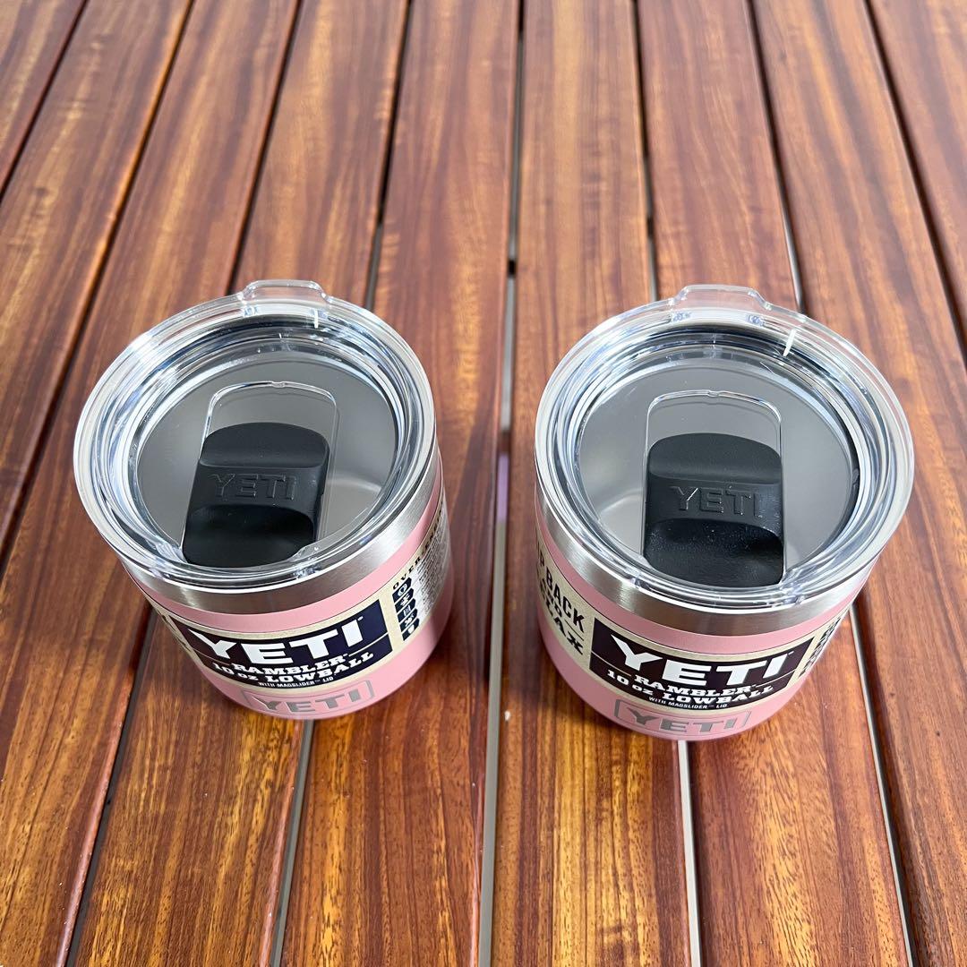 YETI 10oz ランブラー サンドストーンピンク 新品同様 スレあり2個