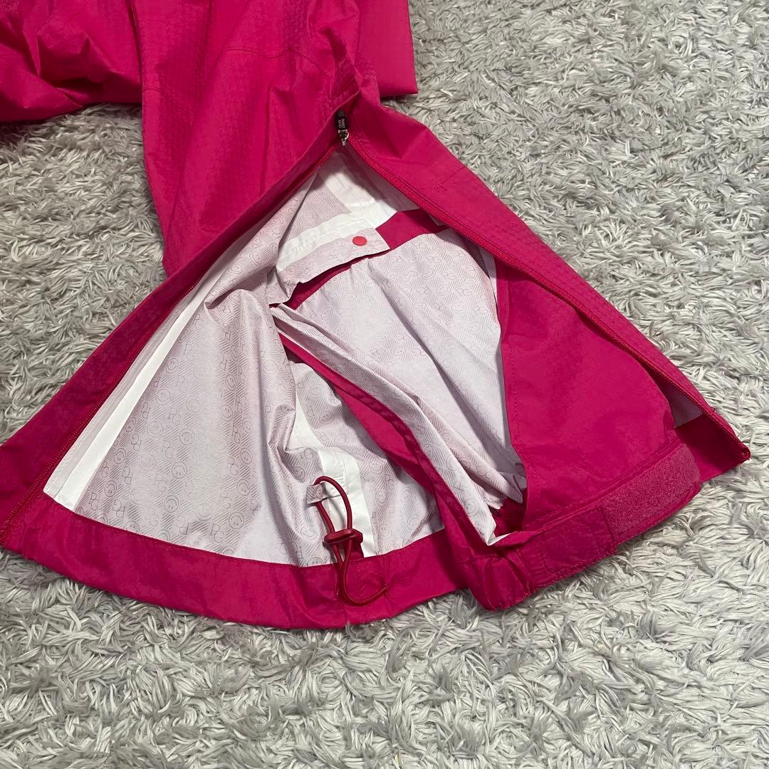 新品タグ付　パーリーゲイツ AQUAX 撥水 防水 ビッグロゴ レインパンツ　2