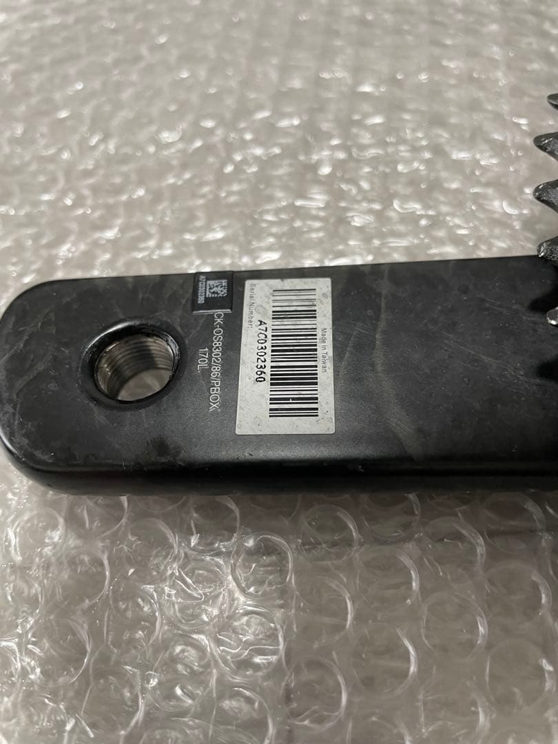 FSA power box パワーメーター 170mm 52/36 UpG済み