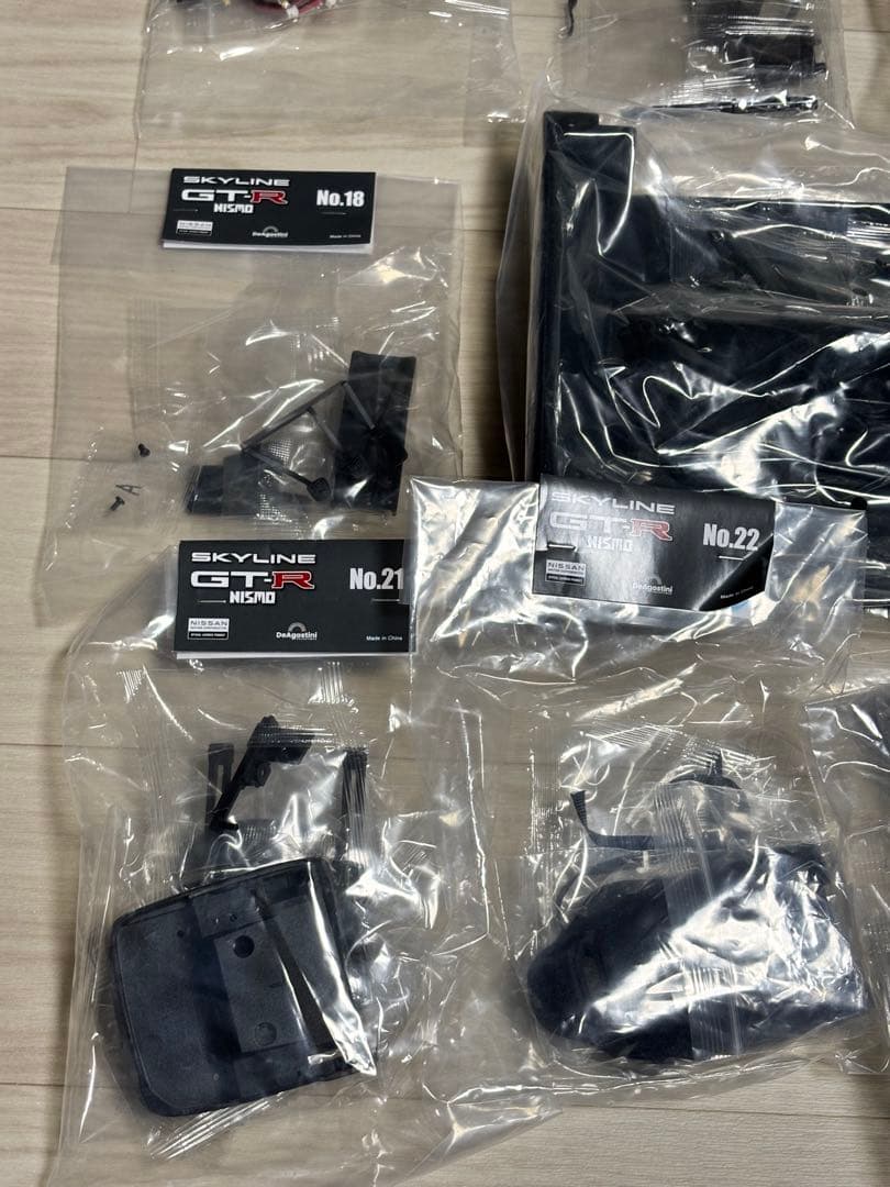 週刊スカイライン 2000GT-R NISMO 10-25巻 パーツ 未使用