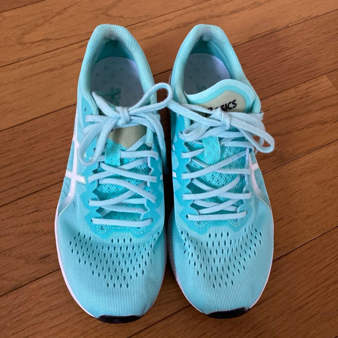 ASICS Tarther rp 3ランニングシューズ ライトブルー24センチ